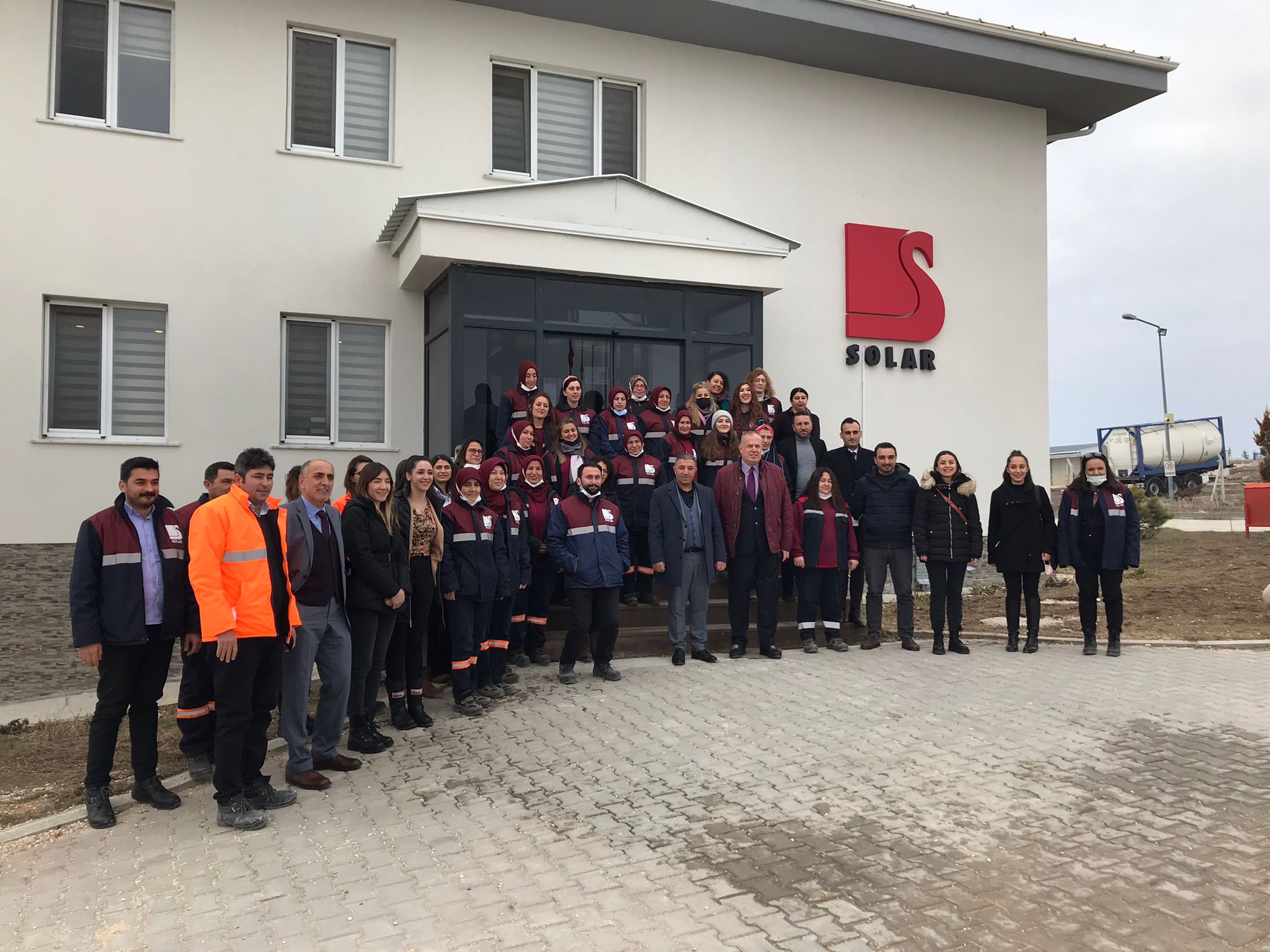 Genel Mali Sekreterimizden Solar İşyerine Ziyaret