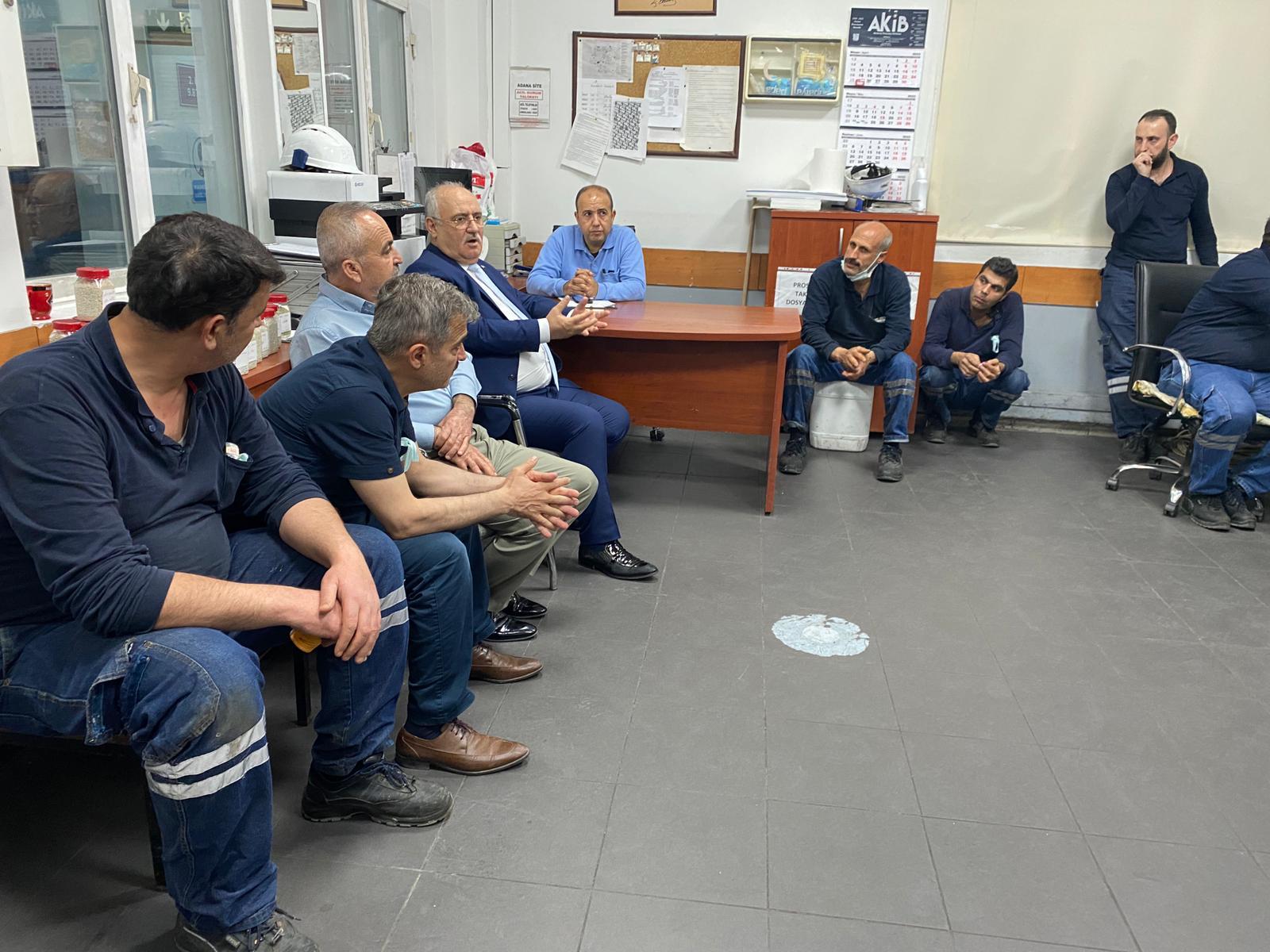 Adana Şubemizden SASA İşyeri Ziyareti