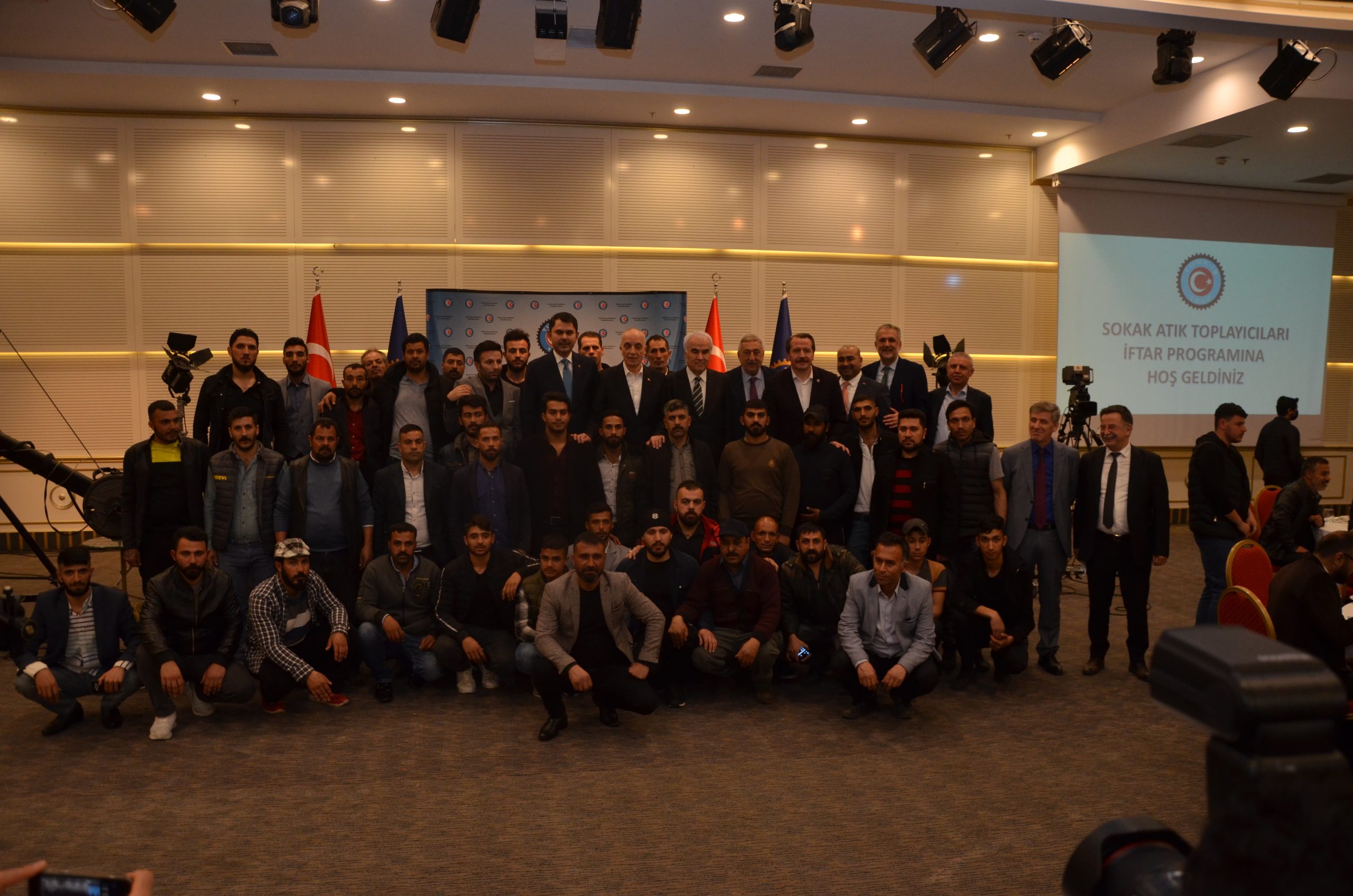 Genel Başkanımız Türk-İş’in Atık İşçileri ile Yaptığı İftar Programına Katıldı