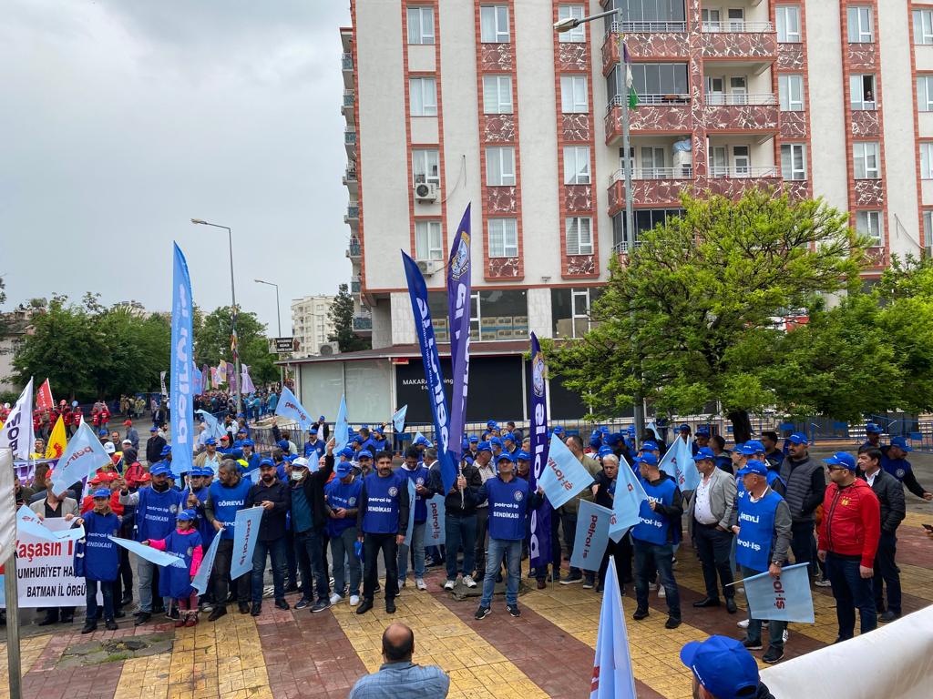 1 Mayıs Batman’da Coşkuyla Kutlandı