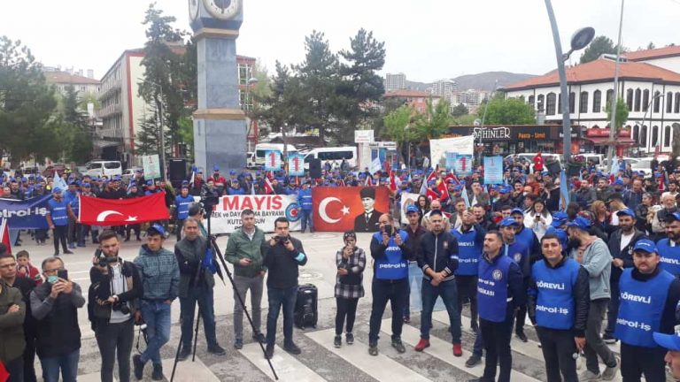 Çankırı Şubemiz 1 Mayıs'ı Kutladı