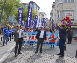Lüleburgaz’da Kitlesel 1 Mayıs Kutlaması