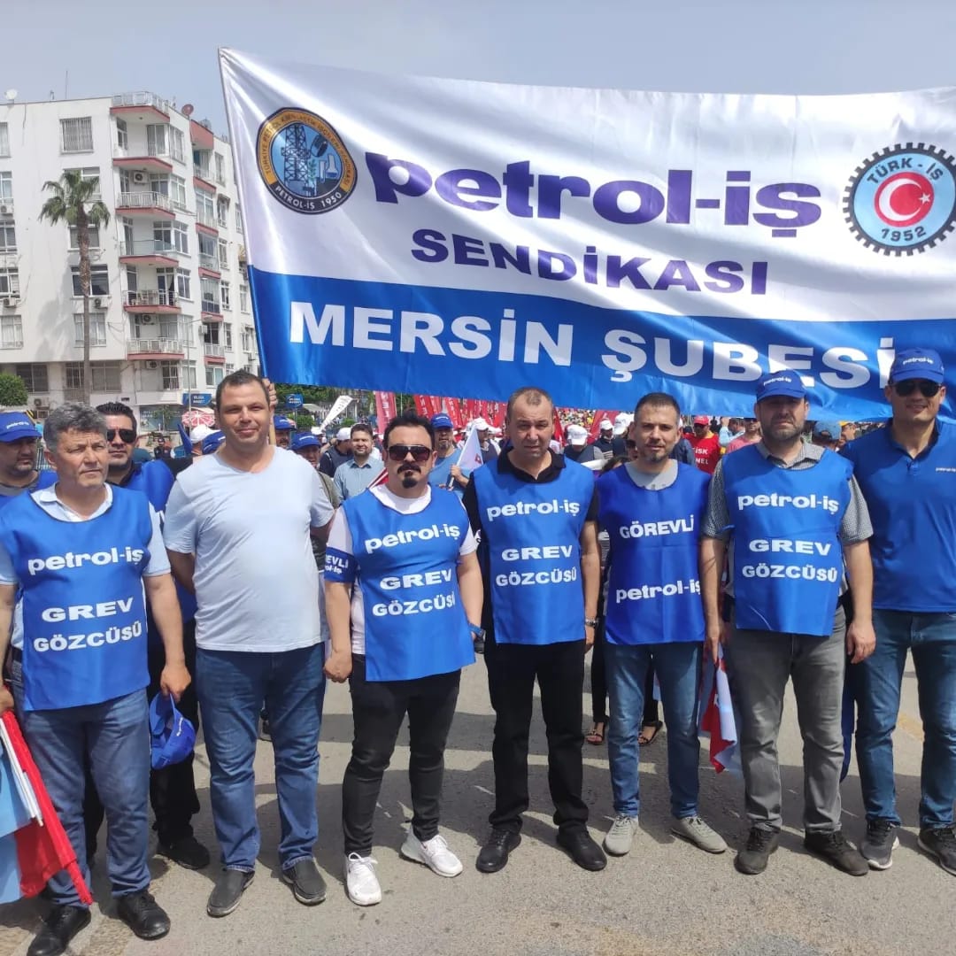 Mersin Şubemiz 1 Mayıs’ı Kutladı