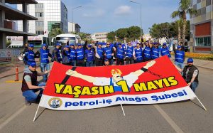 Aliağa’da 1 Mayıs Kutlaması