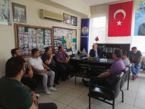 Adana Şube Başkanımız SASA’da Üyelerimizle Biraraya Geldi