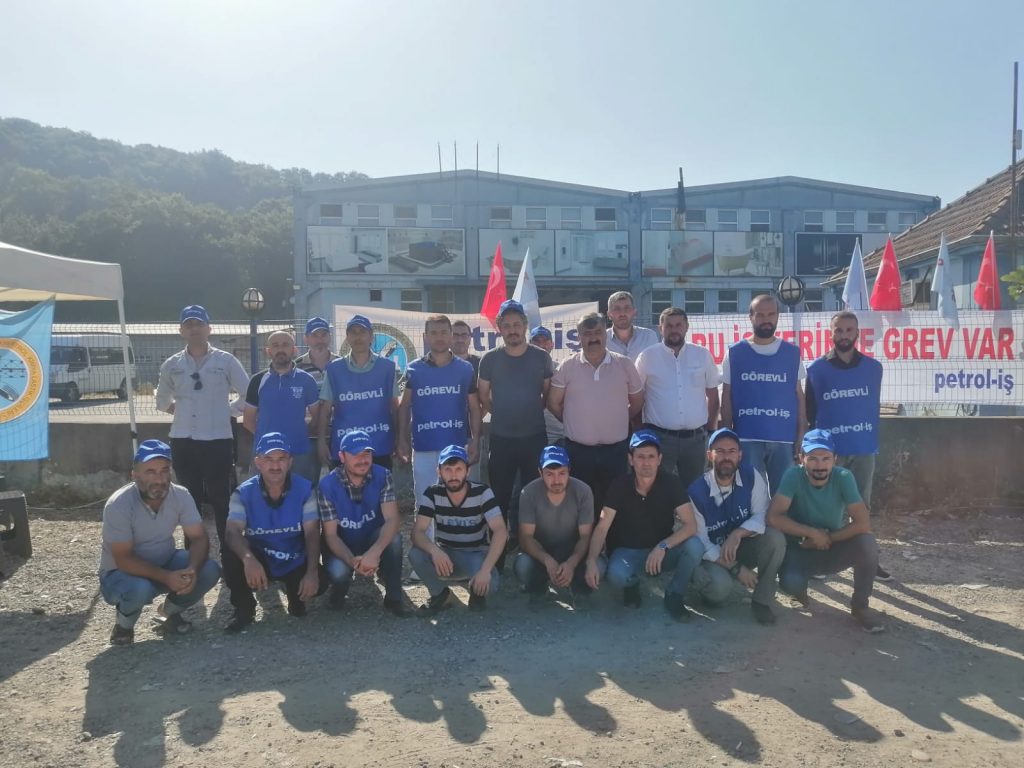 Genel Örgütlenme ve Eğitim Sekreterimiz Niyazi Recepkethüda’dan Ece Seramik Grevine Dayanışma Ziyareti