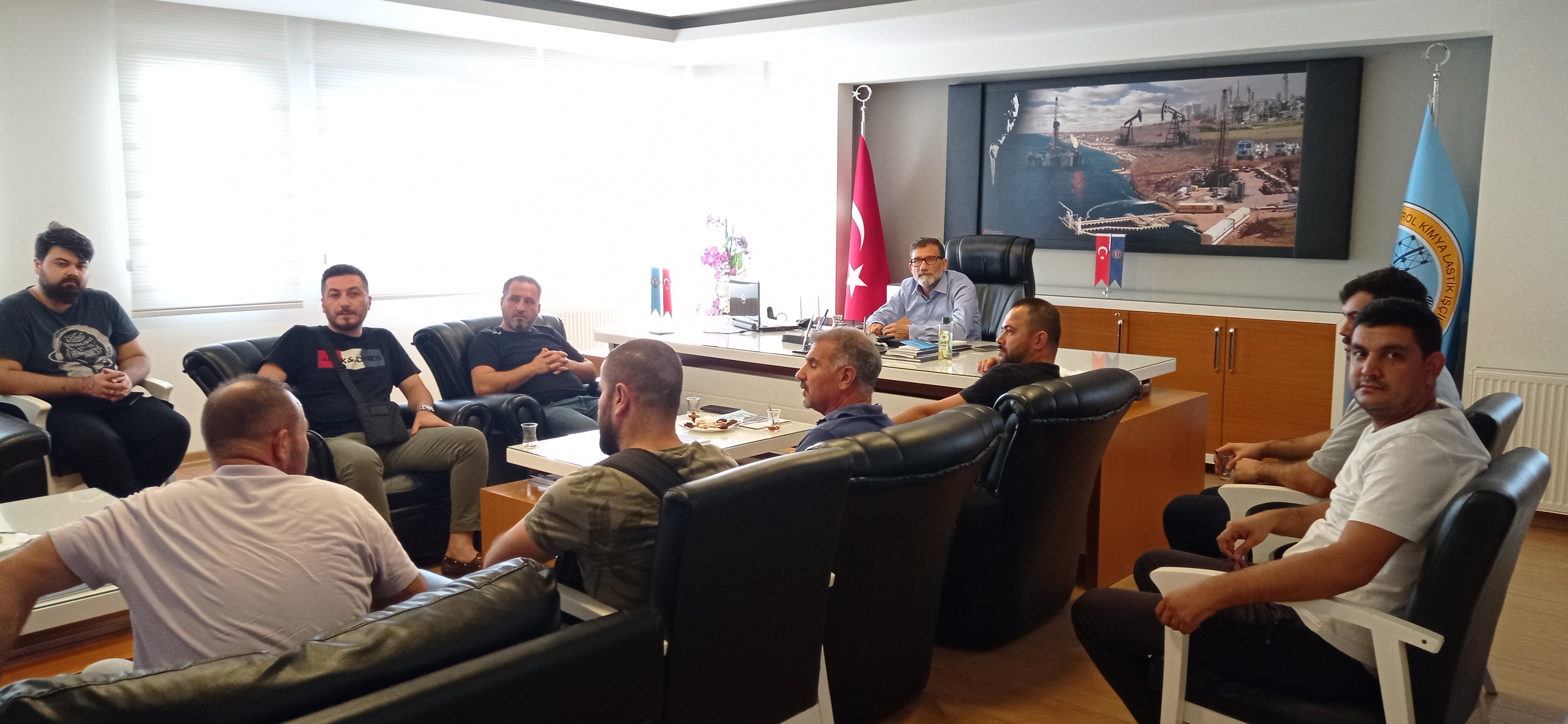 SASA’da Çalışan Üyelerimizden Adana Şubemize Hayırlı Olsun Ziyareti