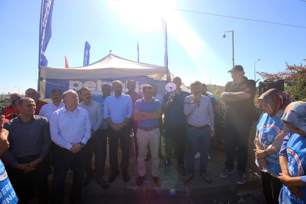 Küresel Sendika’dan Pulver’e Dayanışma Ziyareti