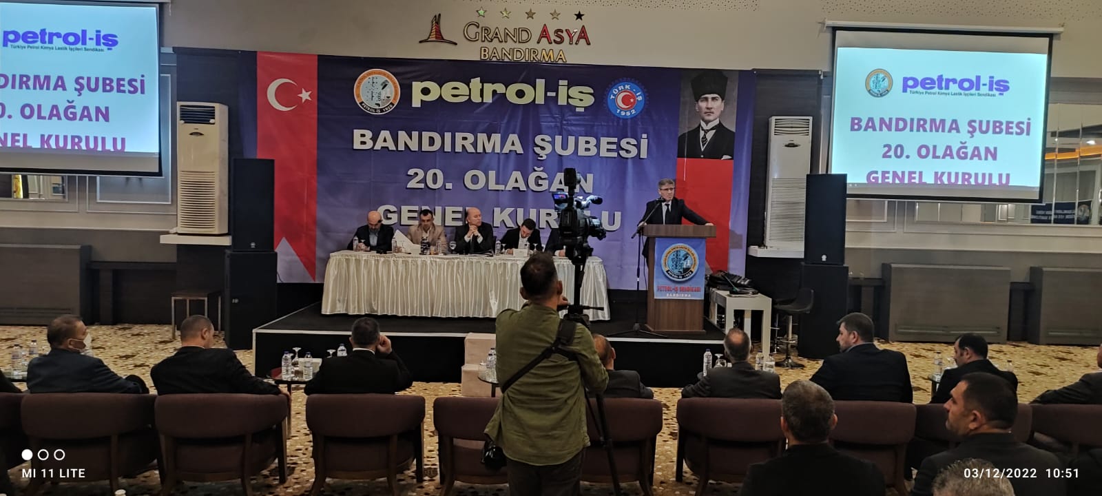 Bandırma Şubemizin 20. Olağan Genel Kurulu Yapıldı; Tuncay Topuz Şube Başkanı Oldu