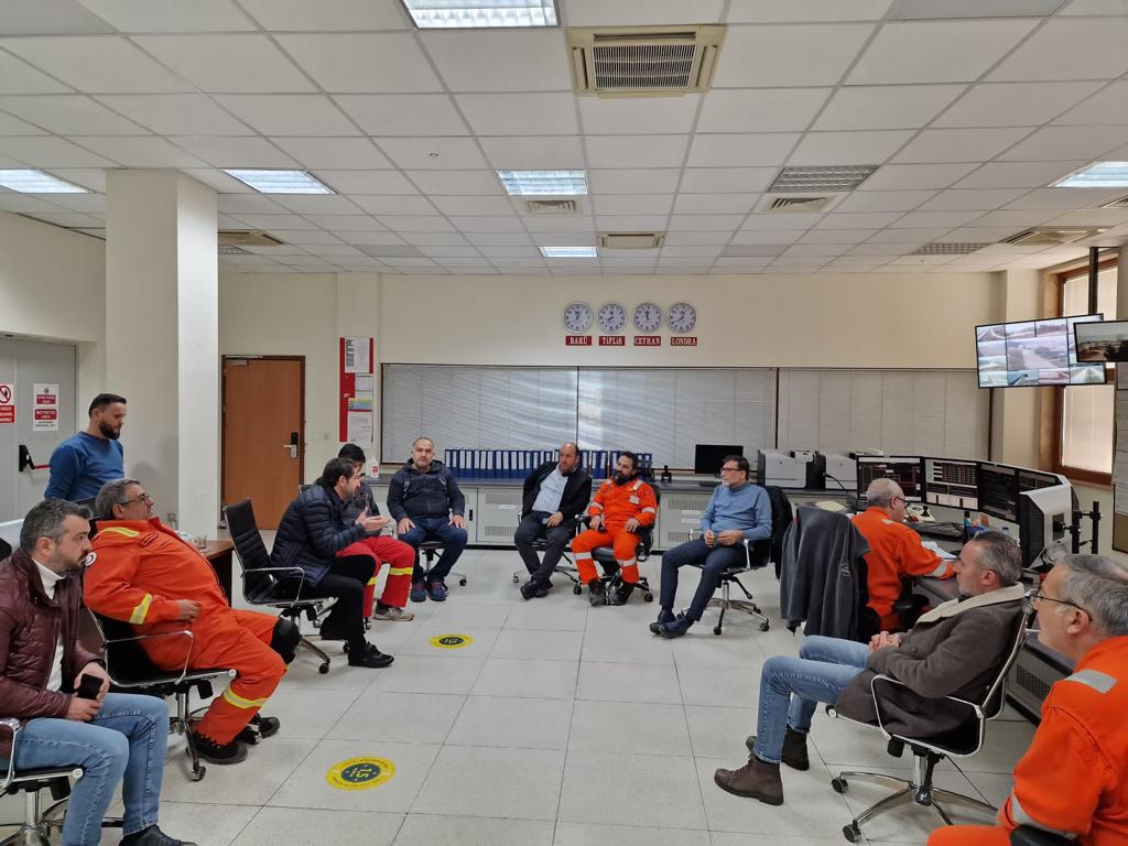 Adana Şube Yönetiminden BOTAŞ International İşyerine Ziyaret