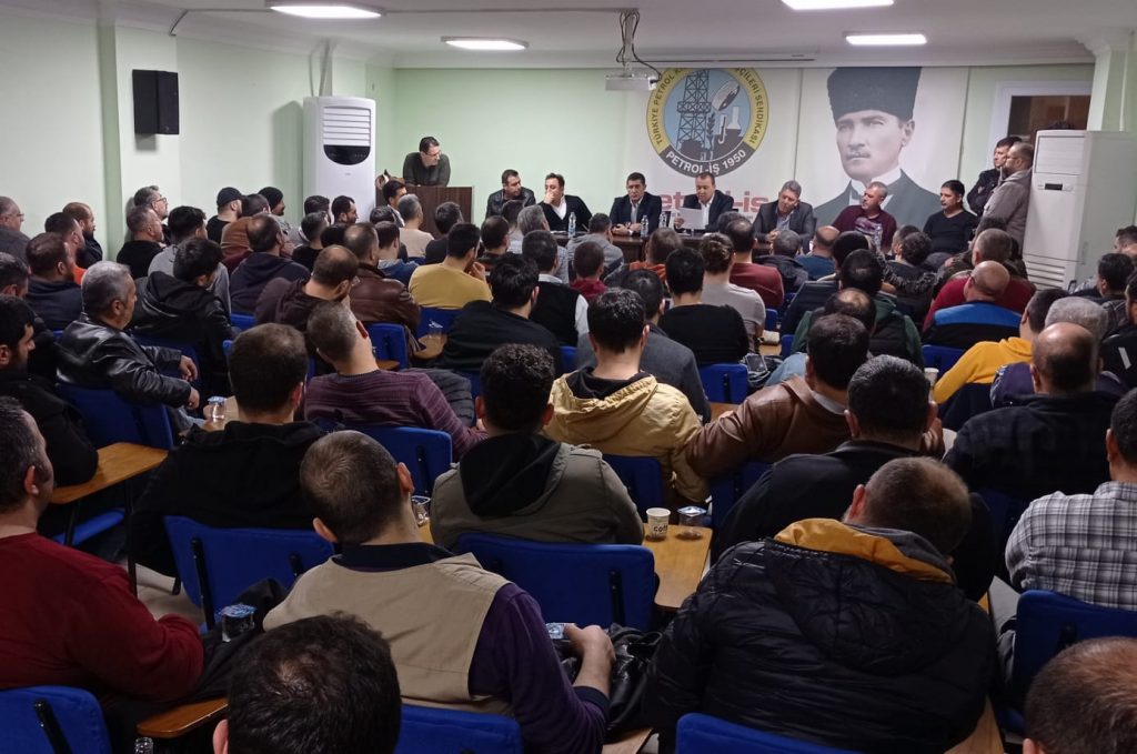 Mersin Şubemizde Üyelerimizle Toplantı