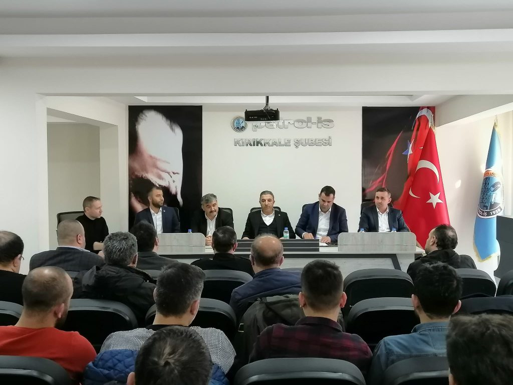 Merkez Yöneticilerimiz Kırıkkale Şube Temsilciler Kurulu Toplantısına Katıldı