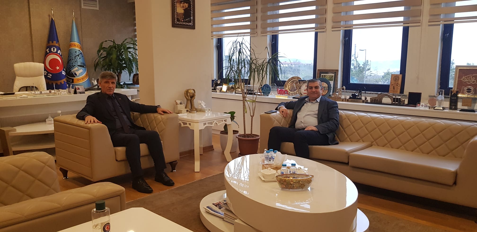 Mersin Şube Başkanımız Ataş İşyerinde