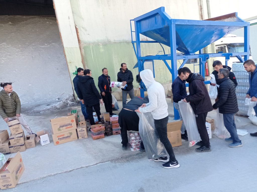 Petrol-İş 518 Üyesi ile Arama-Kurtarma Çalışmalarına Destek Veriyor