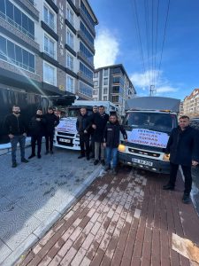 Petlas’ta Çalışan Üyelerimizden Deprem Bölgesine Yardım