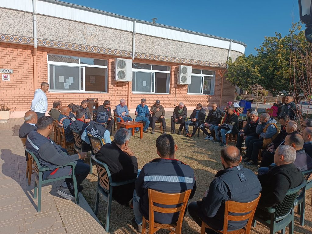 Sendikamız Genel Merkez Yönetimi Deprem Bölgesinde