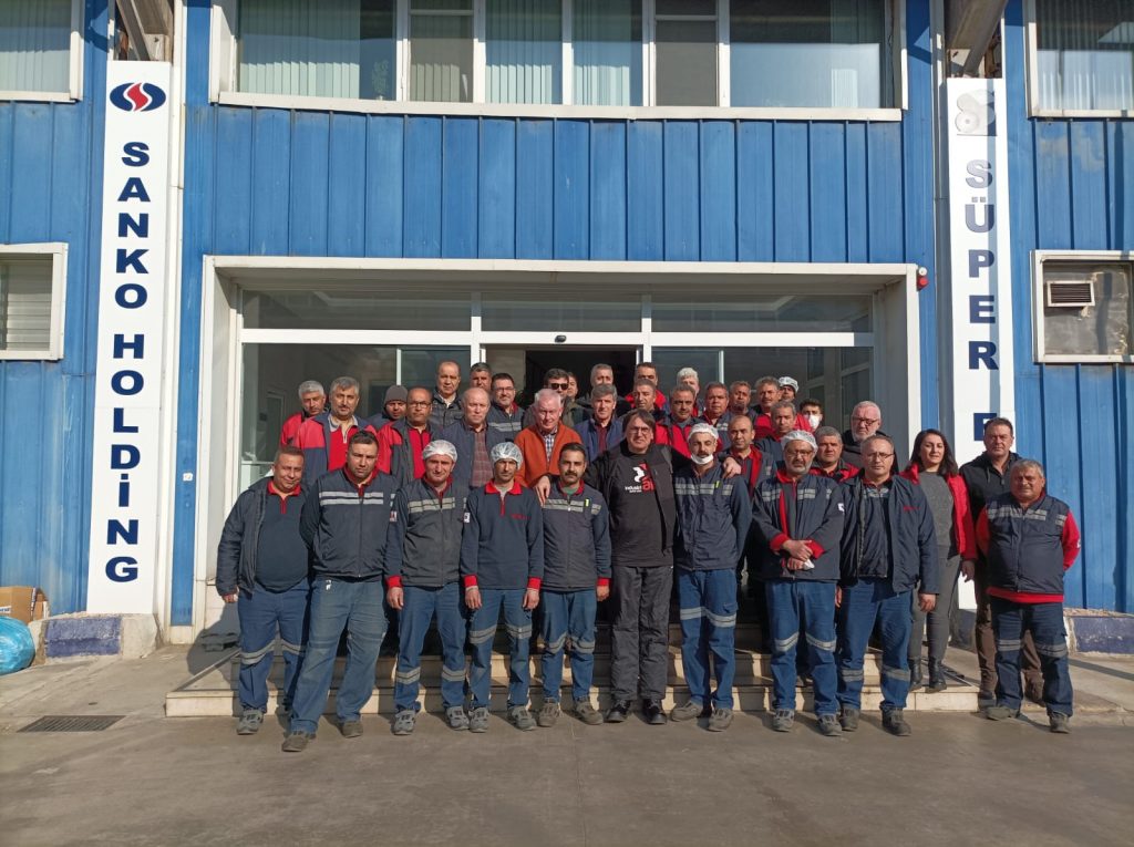 Genel Merkez Yöneticilerimiz Süper Film İşyerini Ziyaret Ettiler