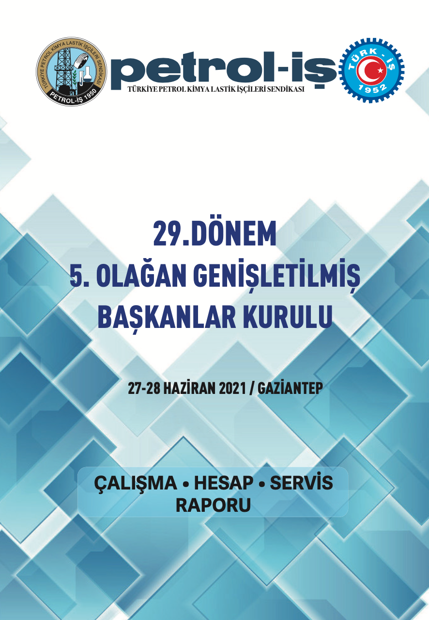 29. Dönem 5. Olağan Genişletilmiş Başkanlar Kurulu Raporu Dünya-Türkiye Değerlendirmesi