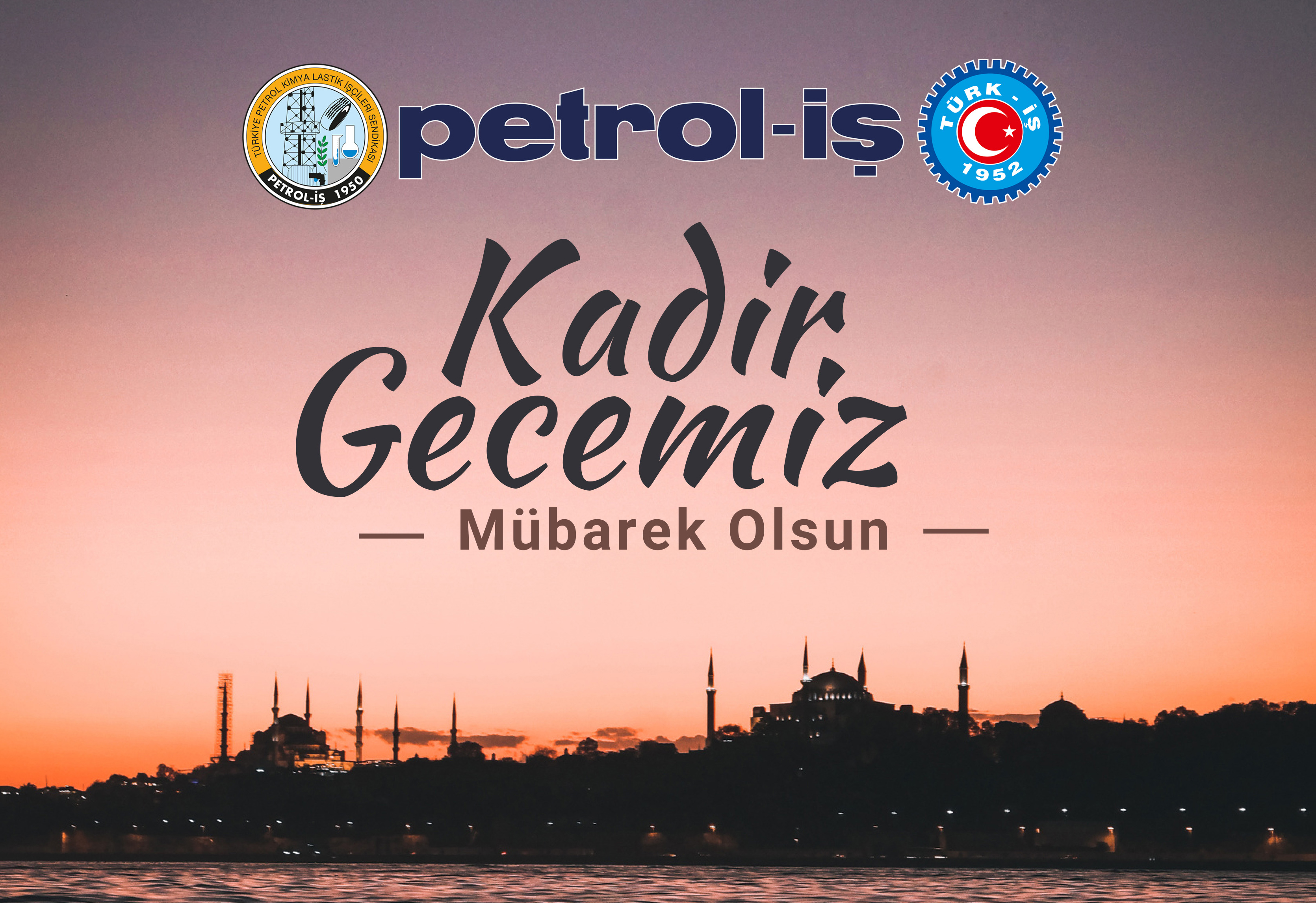 Merkez Yönetim Kurulumuzdan Kadir Gecesi Mesajı