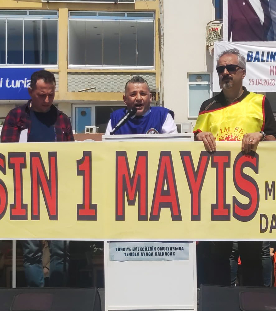 Bandırma Şubemiz 1 Mayıs'ı Kutladı