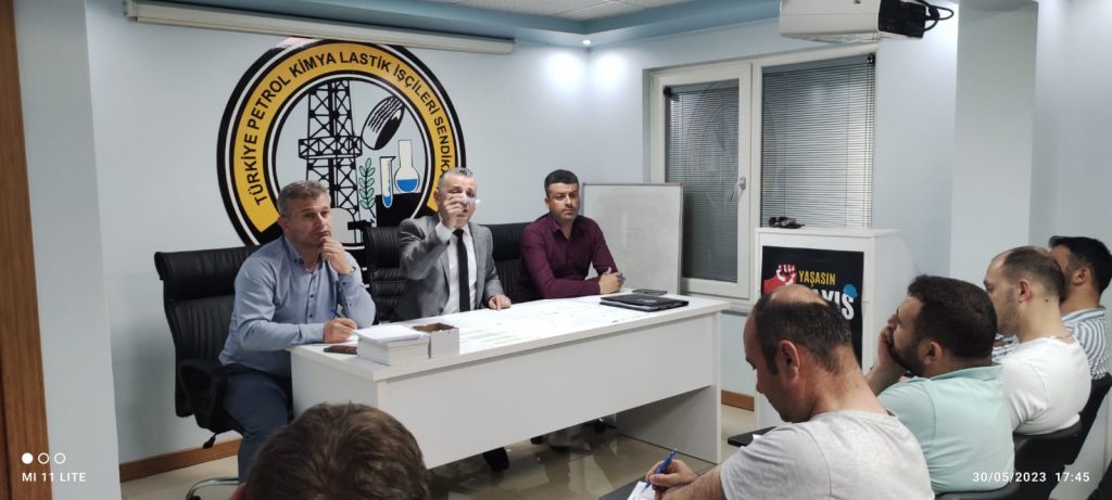 Bandırma Şubemizde Değerlendirme Toplantısı