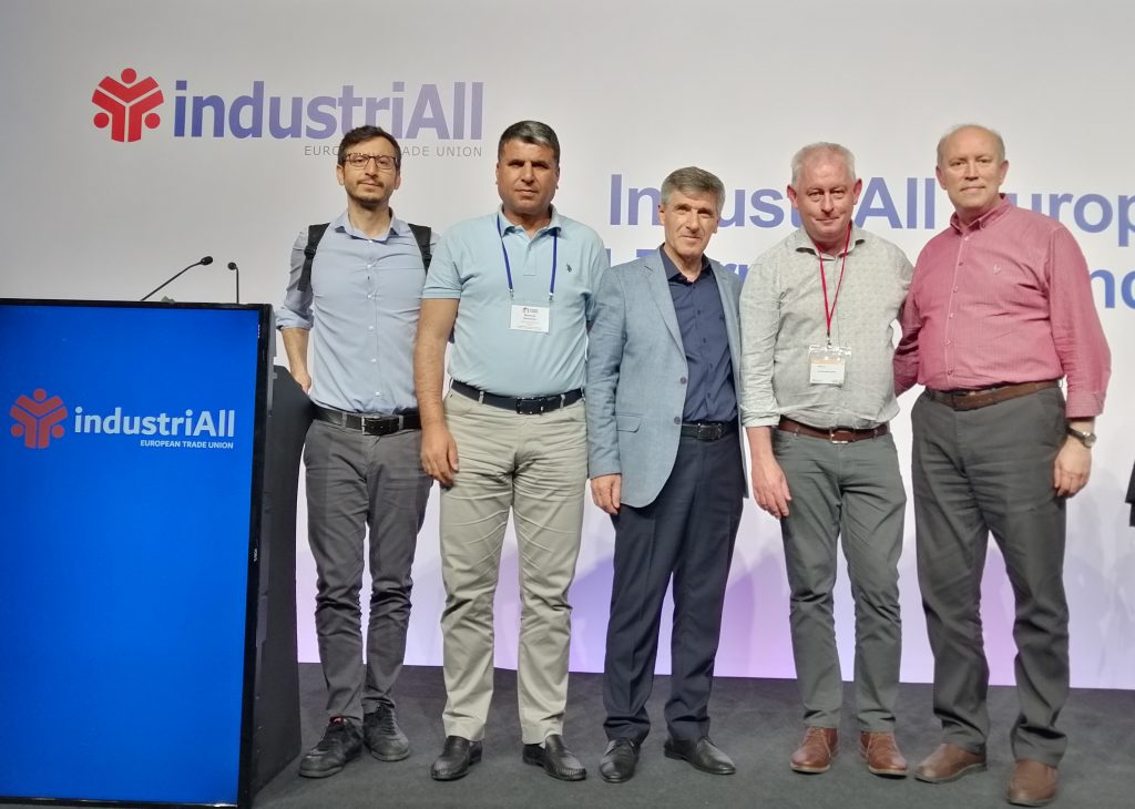 IndustriAll Avrupa Sendikası Dönem Konferansı yapıldı: Sendikanla Güçlüsün!