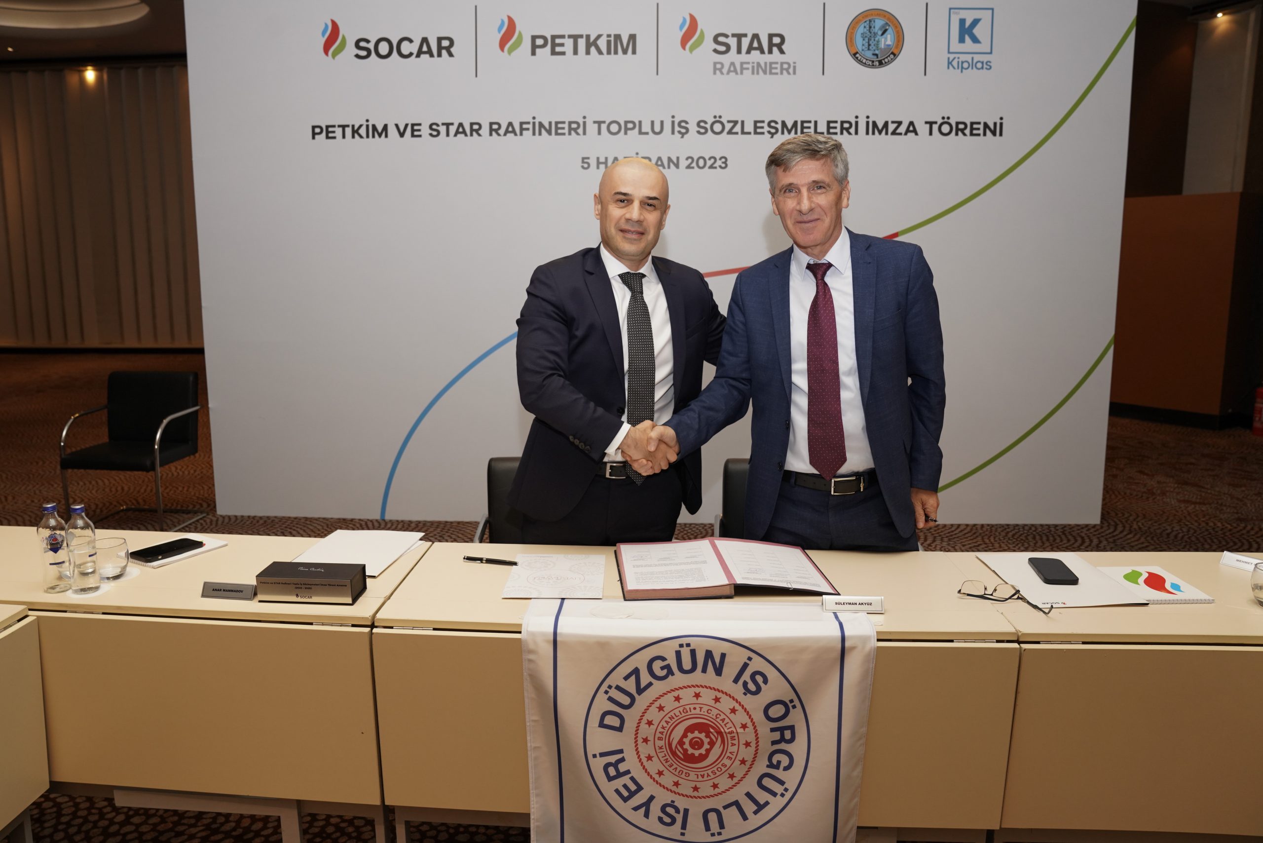 Petkim ve Star’da TİS İmza Töreni Yapıldı