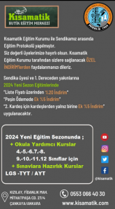 Kısamatik Butik Eğitim Merkezi ile Kurumsal Anlaşma Yapıldı