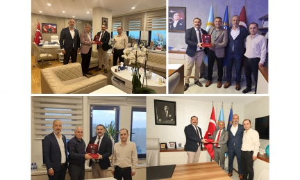 Ankara Şubemizden Merkez Yöneticilerimize Hayırlı Olsun Ziyareti