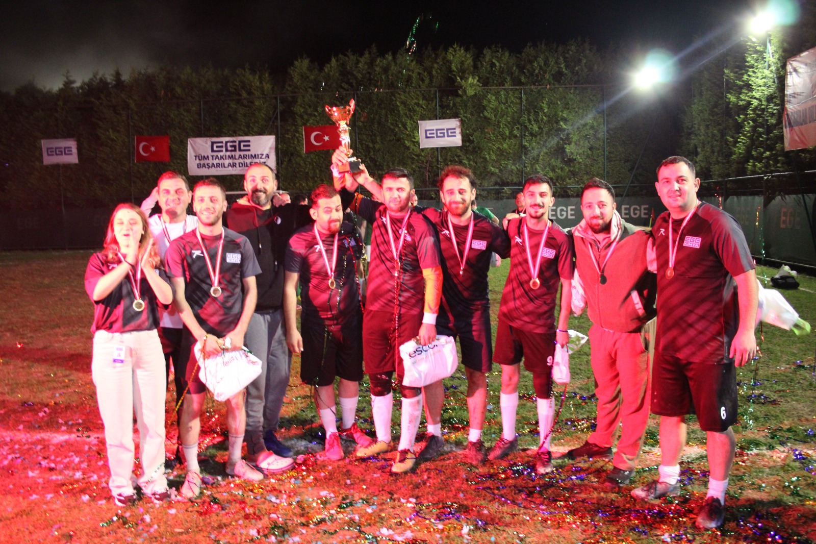 Ege Kimya Futbol Turnuvasında Şampiyon Sikatif