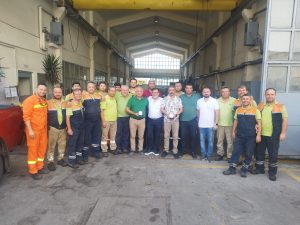 Adana Şubemizden Emekli Üyelerimize Plaket