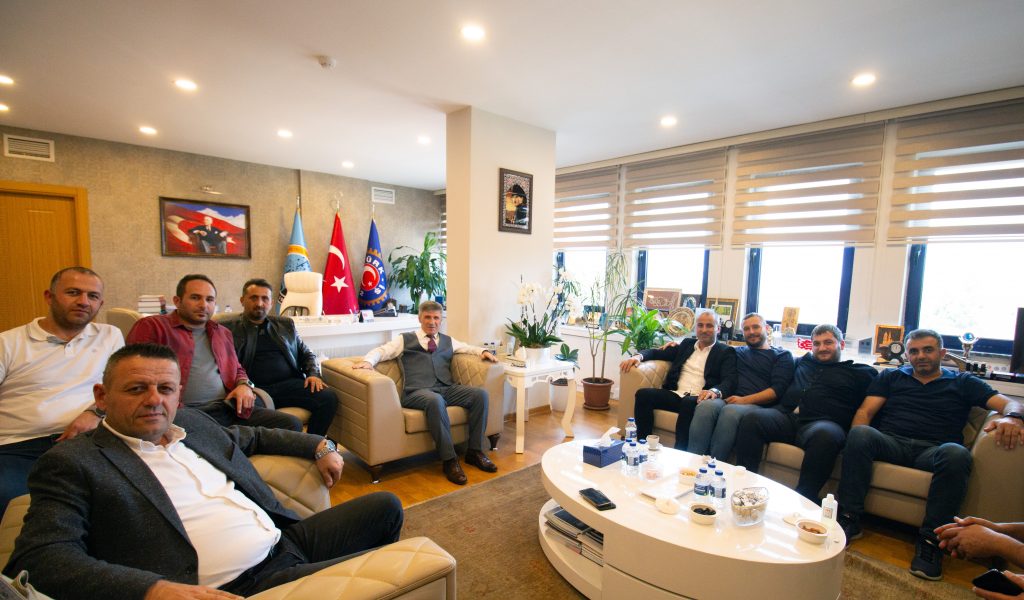 Genel Merkez Yöneticilerimize Aliağa Şubemizden Tebrik Ziyareti