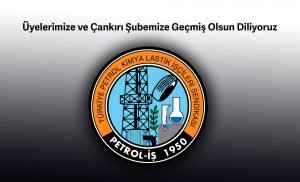 Üyelerimize ve Çankırı Şubemize Geçmiş Olsun Diliyoruz