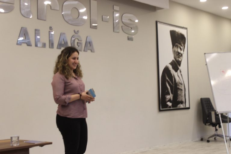 Aliağa Şubede Yeni Üye Eğitimi Yapıldı