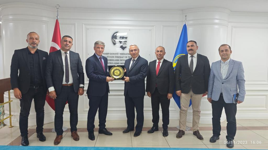 Merkez Yöneticilerimiz MKE Genel Müdürlüğünde