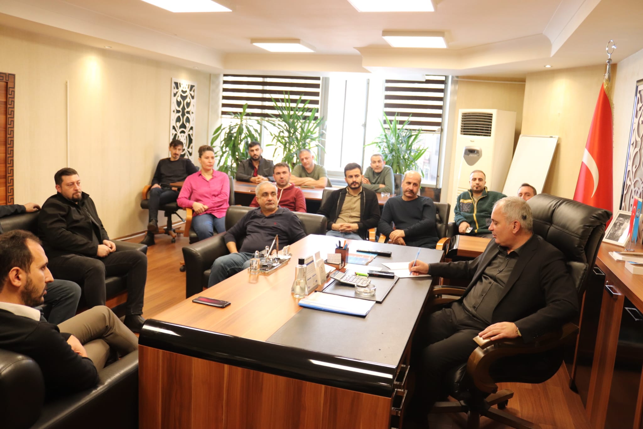 Genel Mali Sekreterimiz Mehmet Kaya’dan, İstanbul 2 Nolu Şubemize Ziyaret