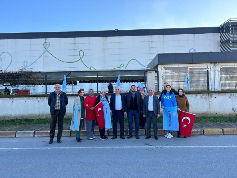 Merkez Yöneticilerimizden Burda Bebek Direnişine Ziyaret