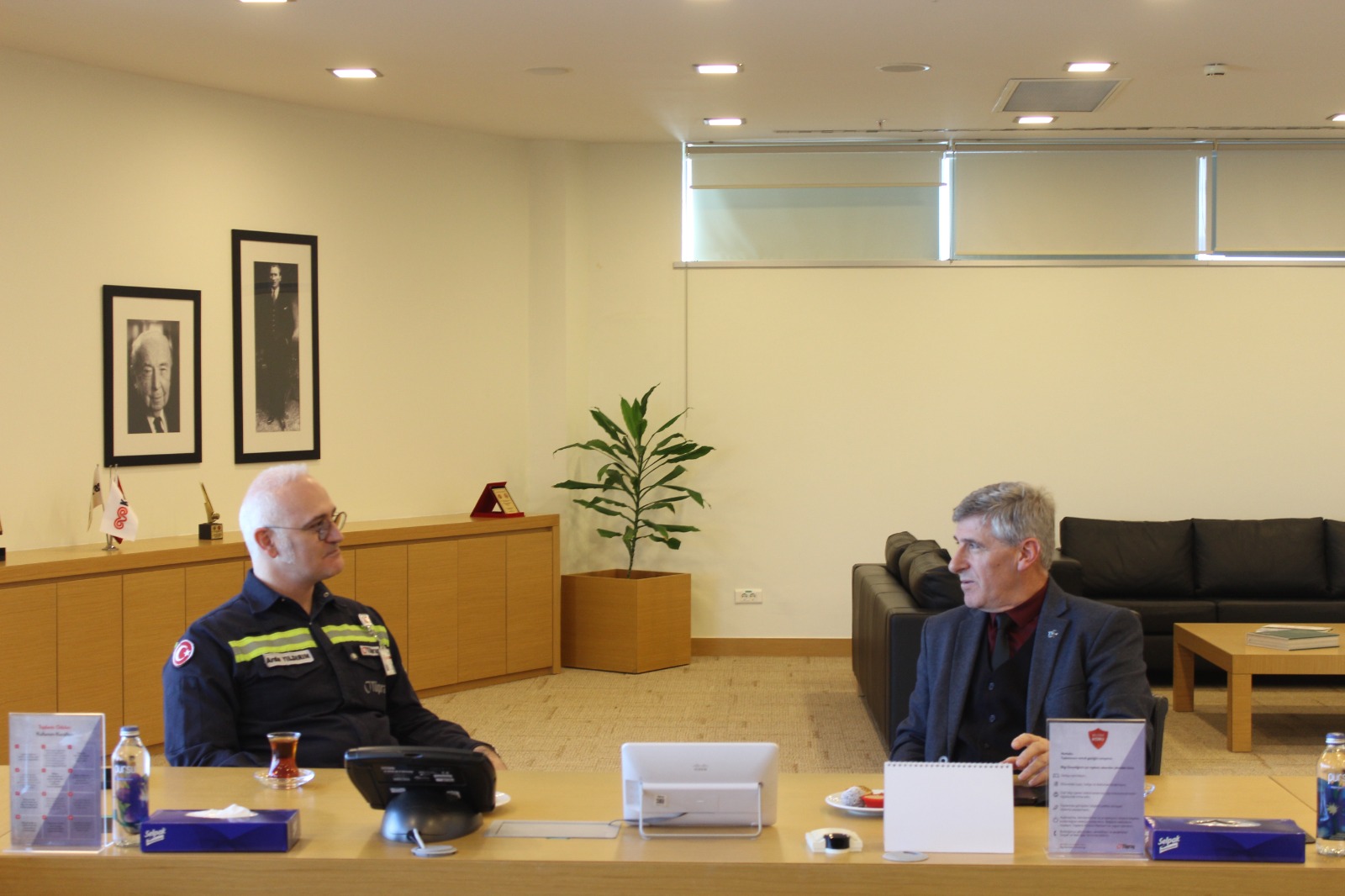 Genel Merkez Yönetiminden Aliağa Şube Ziyareti