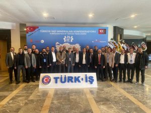 Adana Şube Başkanı Bülent Kılıççıoğlu Türk-İş Genel Kuruluna Katıldı