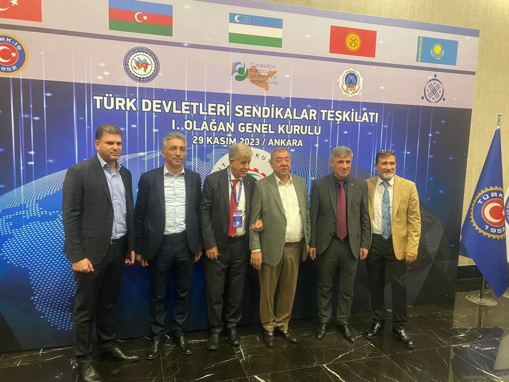 Bülent Kılıççıoğlu Türk Devletleri Sendikalar Teşkilatı Genel Kuruluna Katıldı
