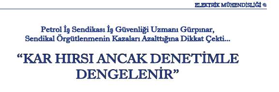 RÖPORTAJ/ Kar Hırsı Ancak Denetimle Dengelenir