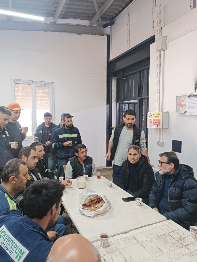 Adana Şubemize Bağlı İşyerlerinde 6 Şubat Depreminde Hayatını Kaybedenler Anıldı