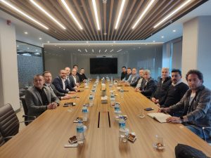 Genel Başkanımız ve Aliağa Şube Yönetimi SOCAR Heyeti ile Bir Araya Geldi