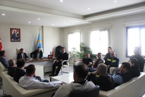 Genel Başkan Süleyman Akyüz Aliağa Şubeyi Ziyaret Etti