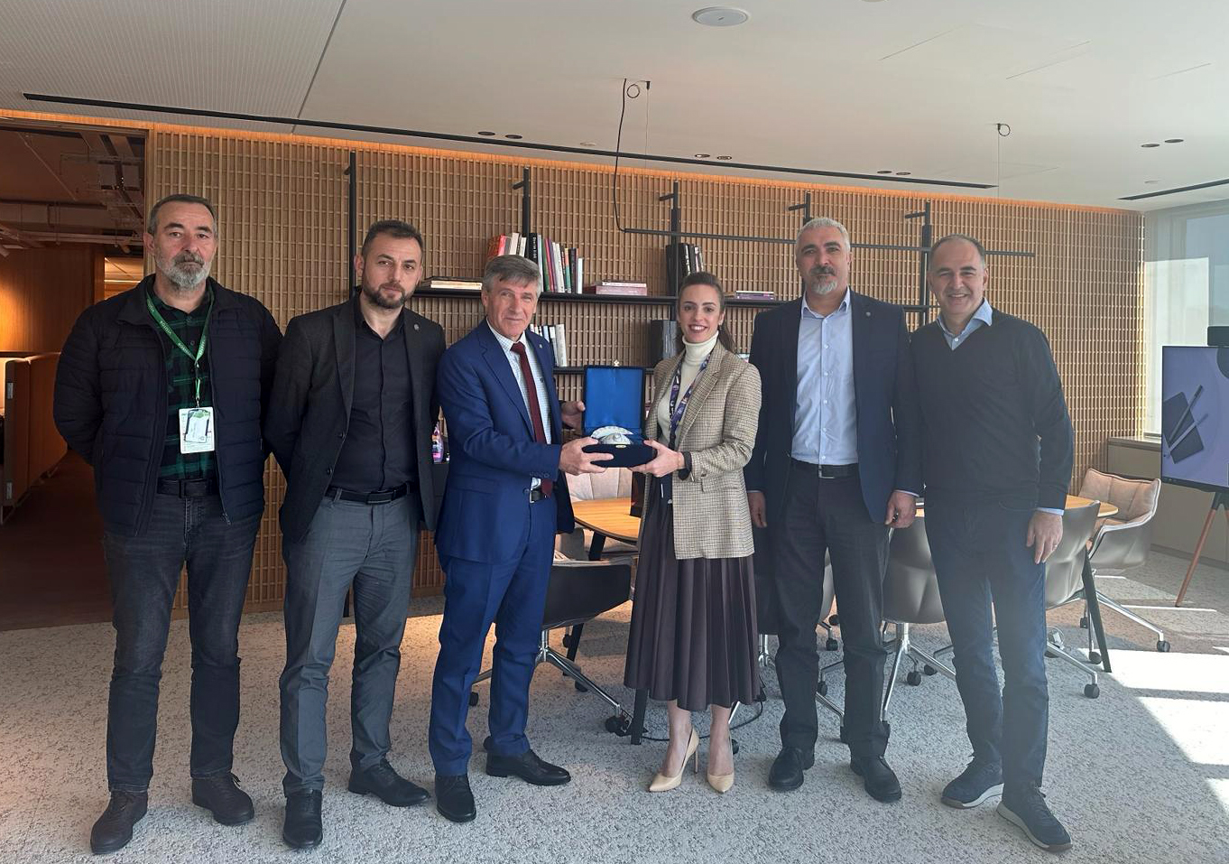 Genel Başkanımız Süleyman Akyüz’den Unilever Yöneticilerine Ziyaret