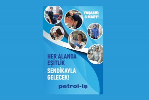 HER ALANDA EŞİTLİK SENDİKAYLA GELECEK