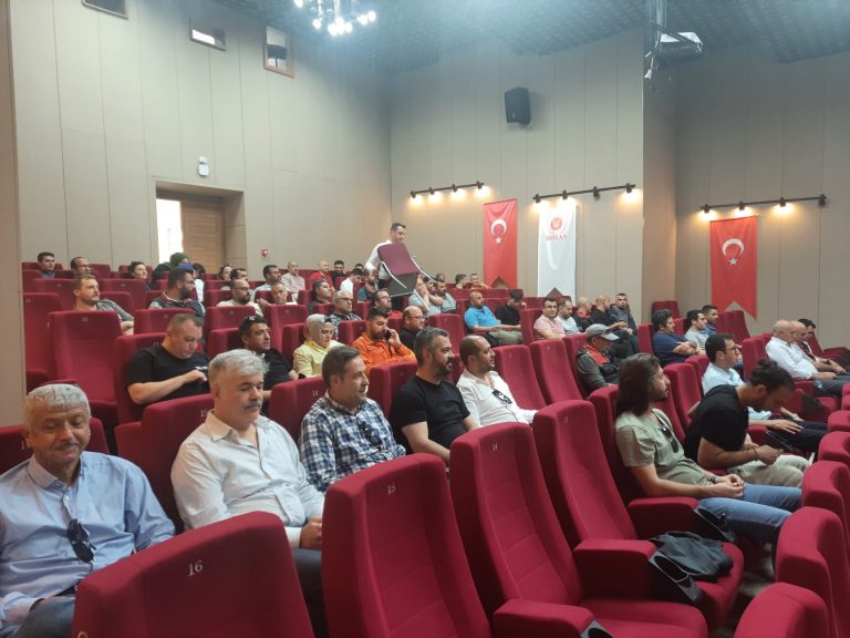 Adana Şubemizde Örgütlü Toros Tarım, Botaş ve BIL İşyerlerinde Sendikal Eğitim