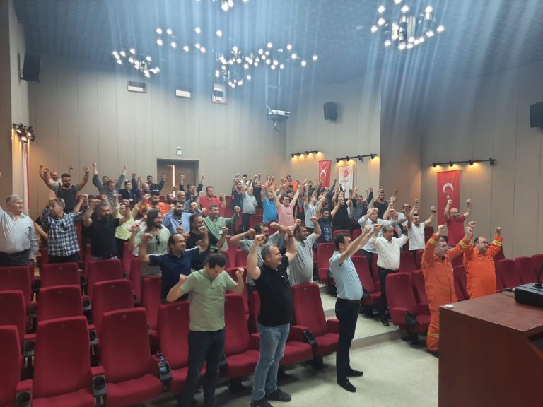 Adana Şubemizde Örgütlü Toros Tarım, Botaş ve BIL İşyerlerinde Sendikal Eğitim