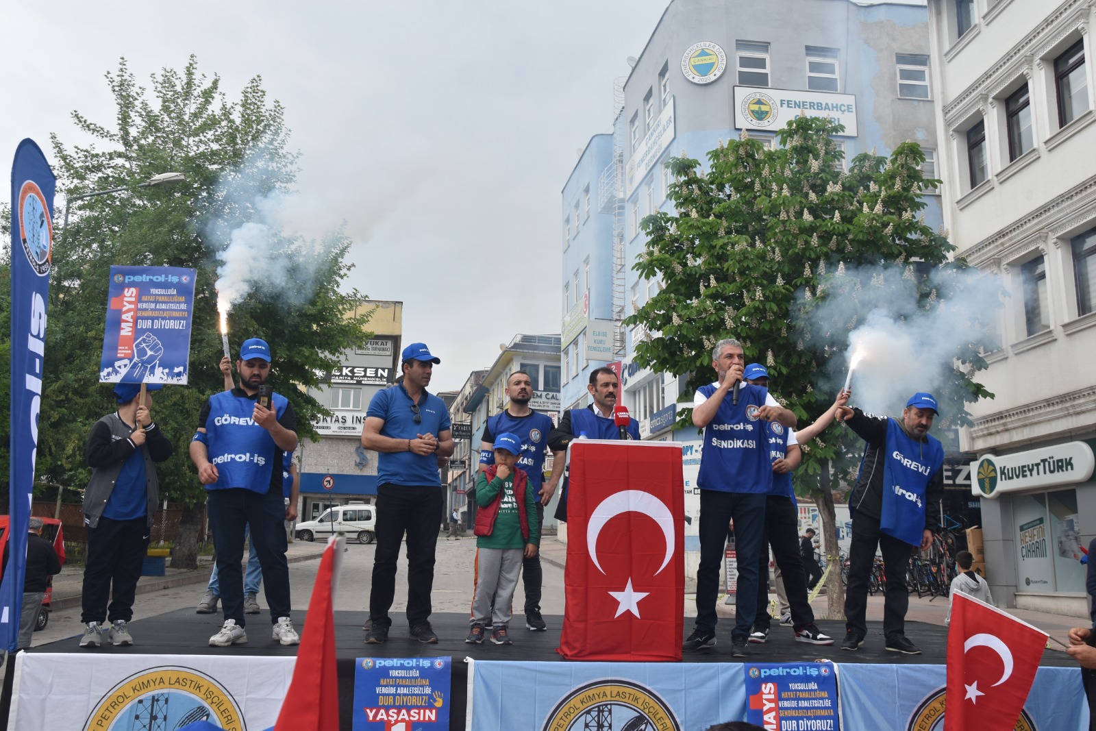 Çankırı Şubemiz 1 Mayıs’ı Coşkuyla Kutladı