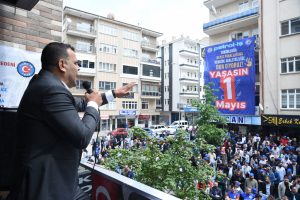 Kırıkkale Şubemiz 1 Mayıs’ta Alanlardaydı